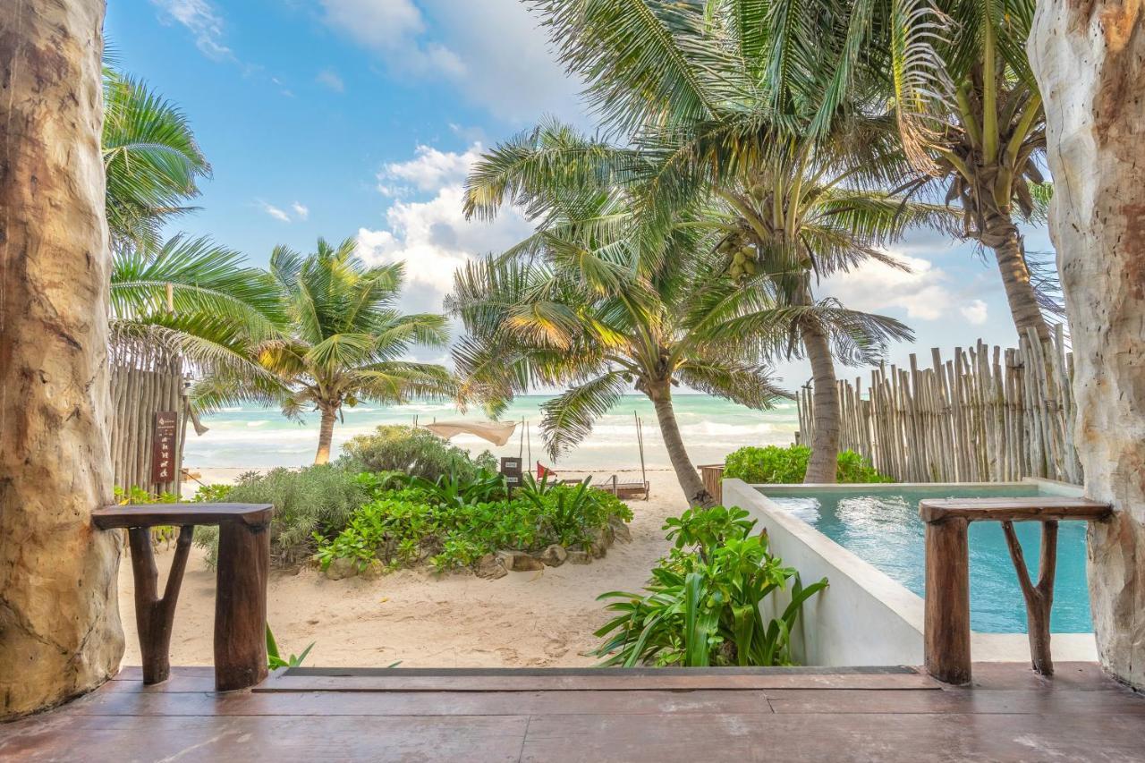 Casa Ganesh Tulum-Beachfront Hotel By Ahau Collection ภายนอก รูปภาพ