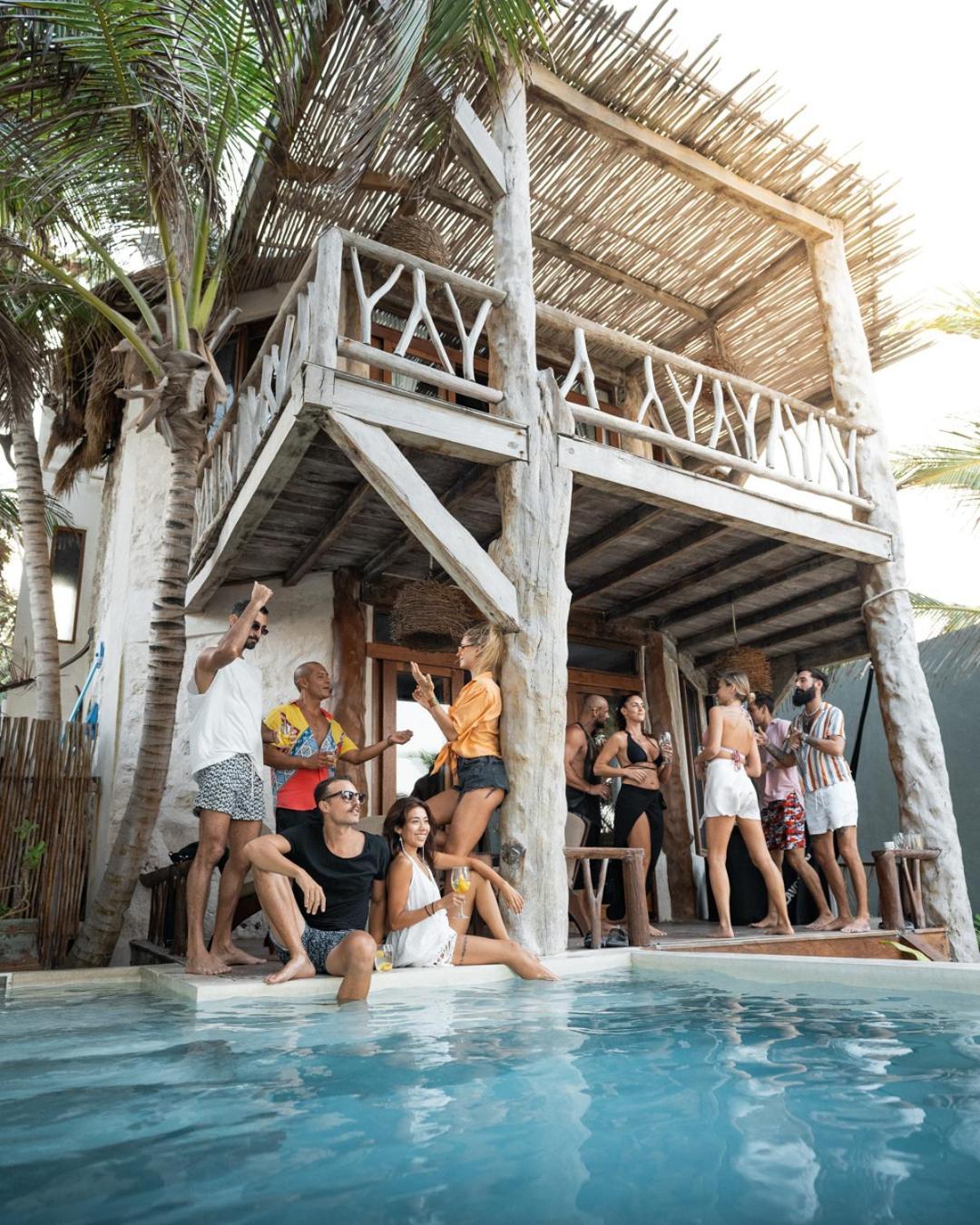 Casa Ganesh Tulum-Beachfront Hotel By Ahau Collection ภายนอก รูปภาพ